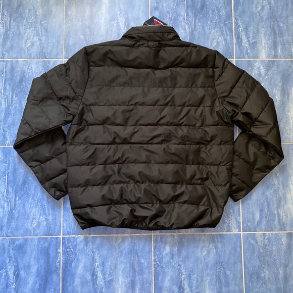 Gerry Bearwood Barn Chore Coat Full Zip Quilted Black Jacket Size XL XXL New - Picture 9 of 11